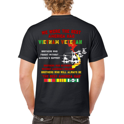 Vietnam Veteran Tribute Shirt, U.S. Vietnam Veteran Shirt, Honor, Sacrifice, and Brotherhood
