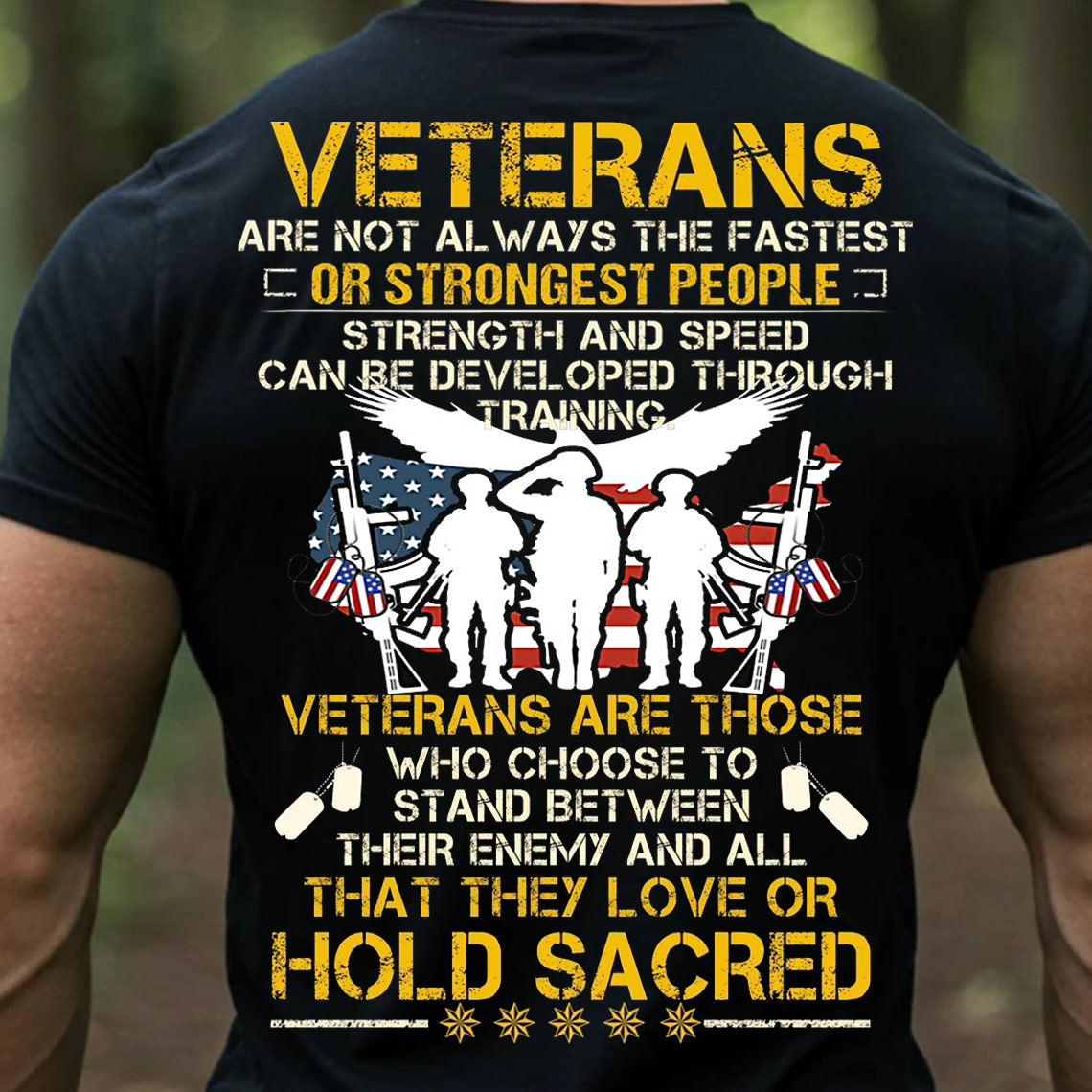 Veterans Hold Sacred Shirt, Sweatshirt, Hoodie – Military Soldier T-Shirt, Honor and Sacrifice Patriotic Tee