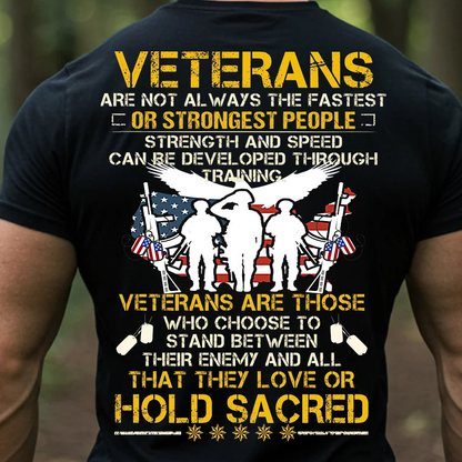 Veterans Hold Sacred Shirt, Sweatshirt, Hoodie – Military Soldier T-Shirt, Honor and Sacrifice Patriotic Tee