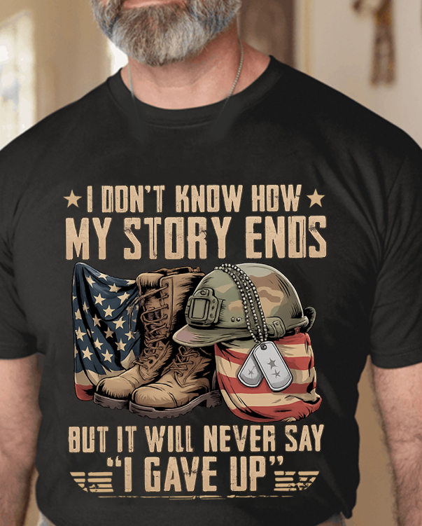 Never Gave Up – Veteran Spirit Tee