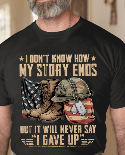 Never Gave Up – Veteran Spirit Tee
