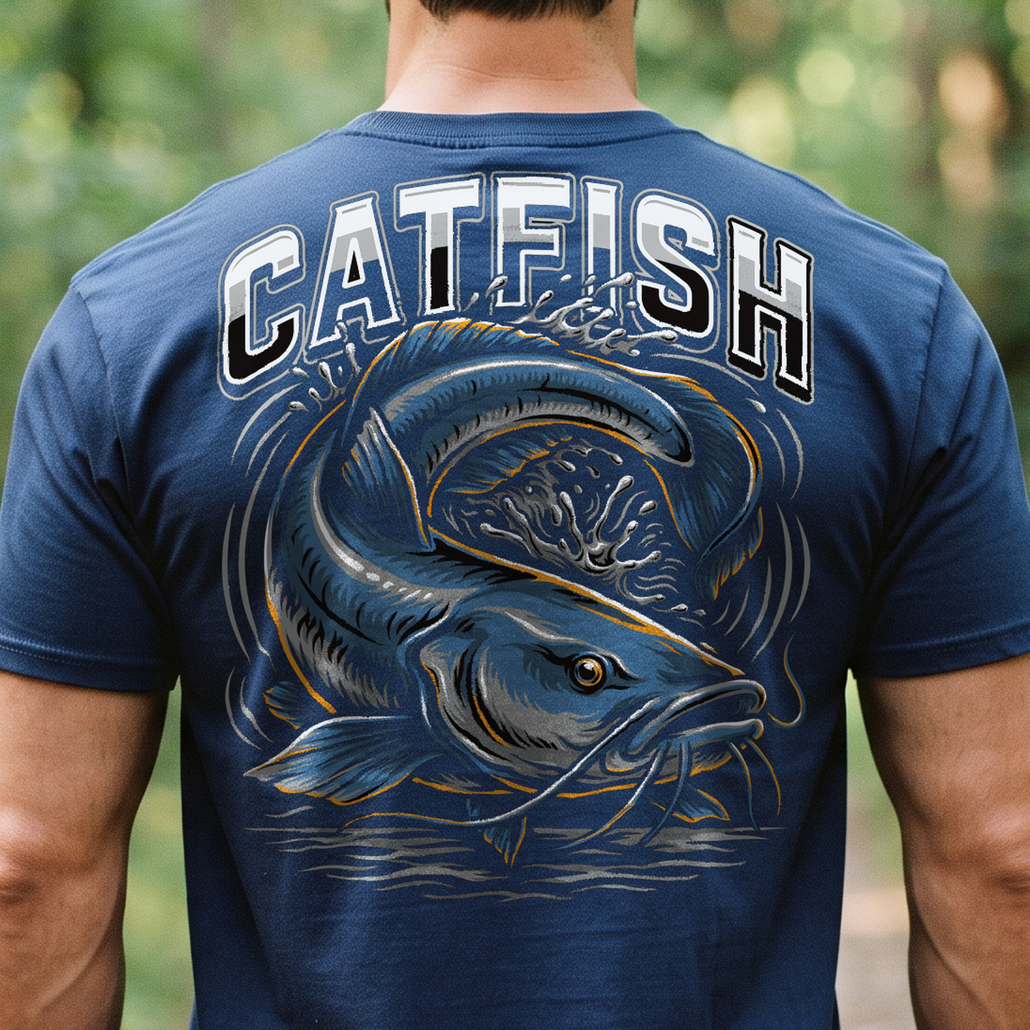 "Catfish" T-Shirt – Fishing Angler Outdoor Gift for Fishermen