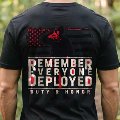 "Remember Everyone Deployed" T-Shirt – R.E.D. Friday Remember Everyone Deployed Military Gift