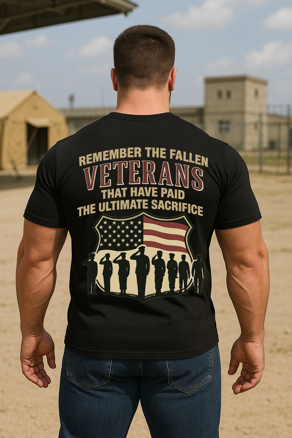 Military Veteran Memorial T-Shirt – Honor Those Who Paid the Ultimate Sacrifice