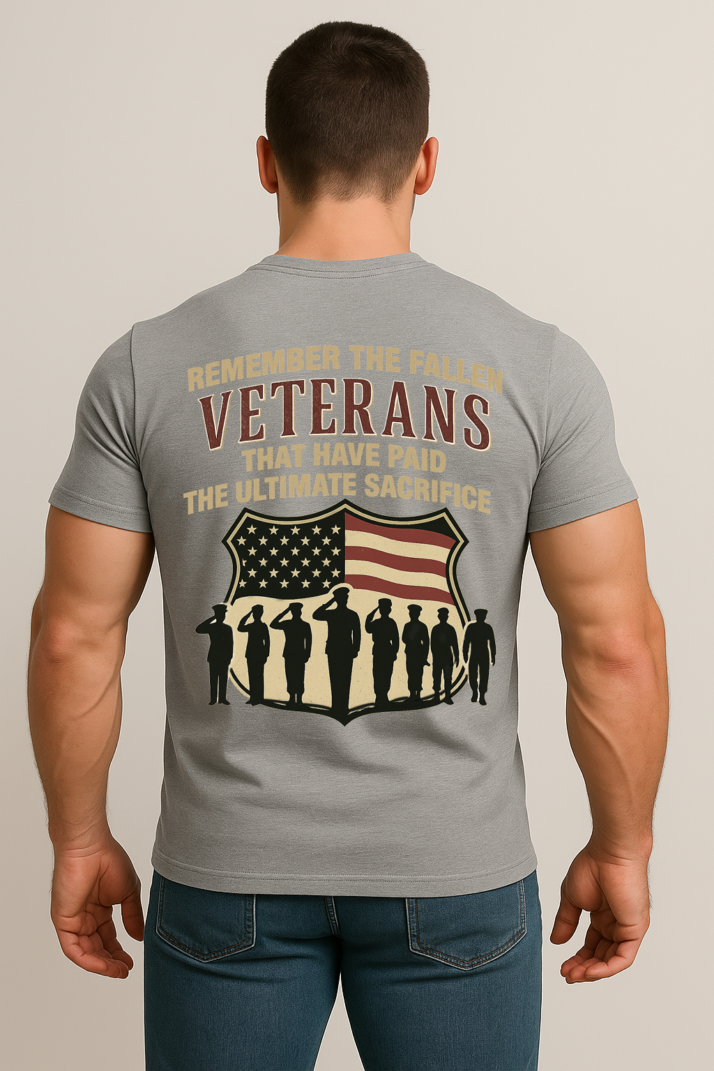 Military Veteran Memorial T-Shirt – Honor Those Who Paid the Ultimate Sacrifice