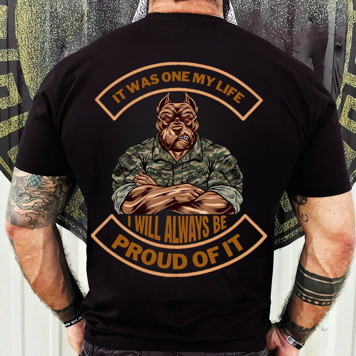 Proud Marine Shirt – Always Be Proud of It – USMC Veteran Gift Tee
