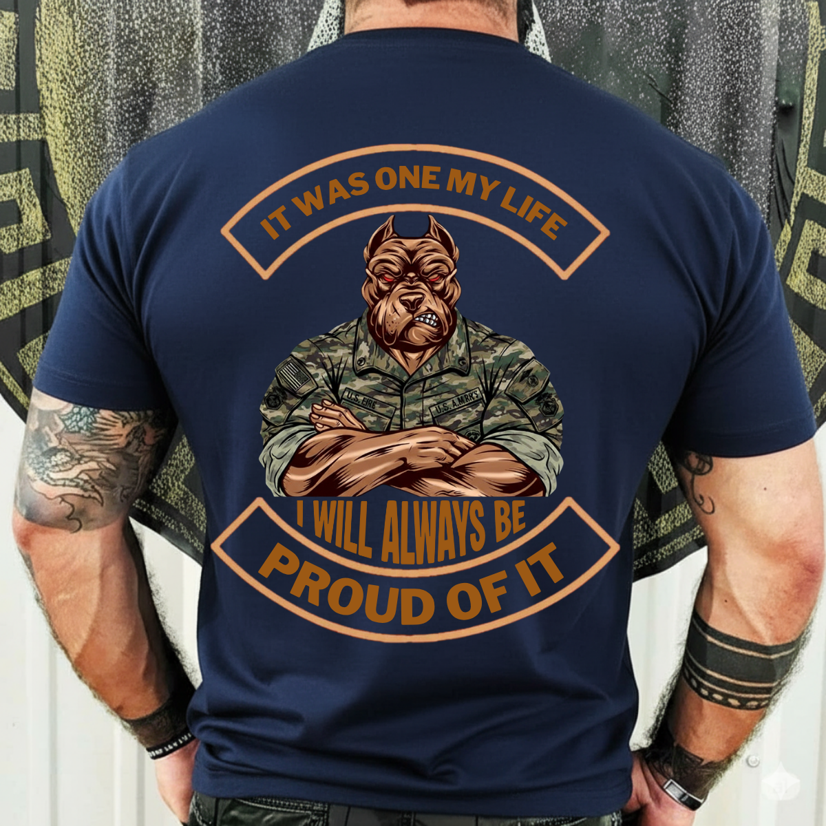 Proud Marine Shirt – Always Be Proud of It – USMC Veteran Gift Tee