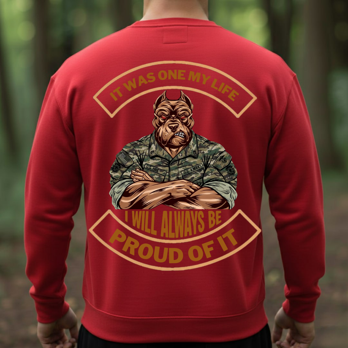 Proud Marine Shirt – Always Be Proud of It – USMC Veteran Gift Tee