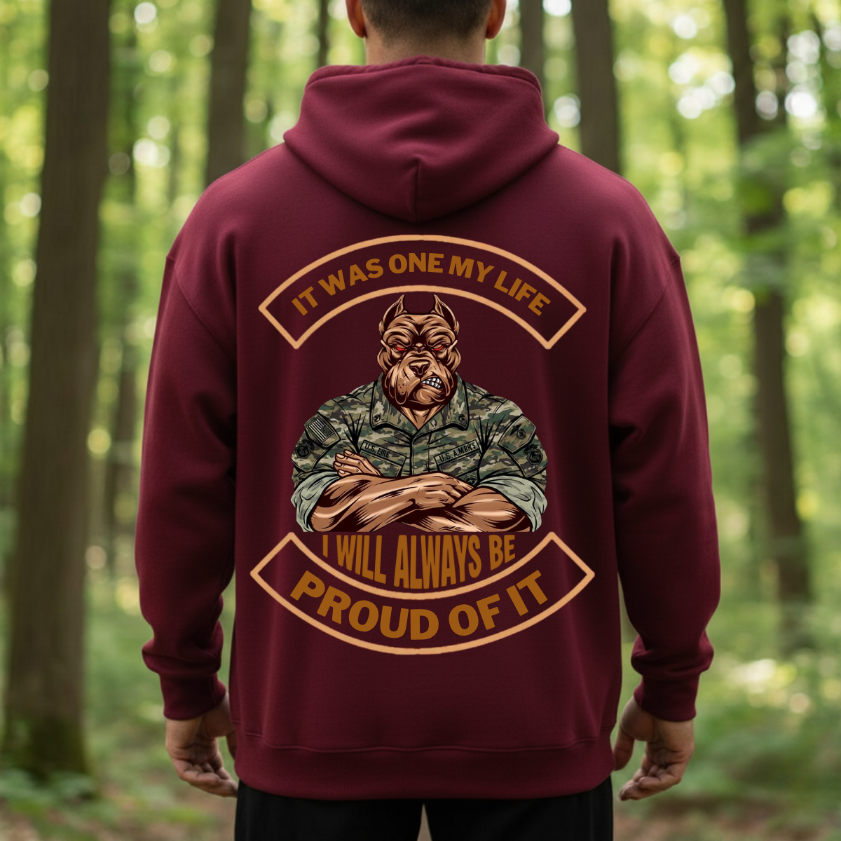 Proud Marine Shirt – Always Be Proud of It – USMC Veteran Gift Tee