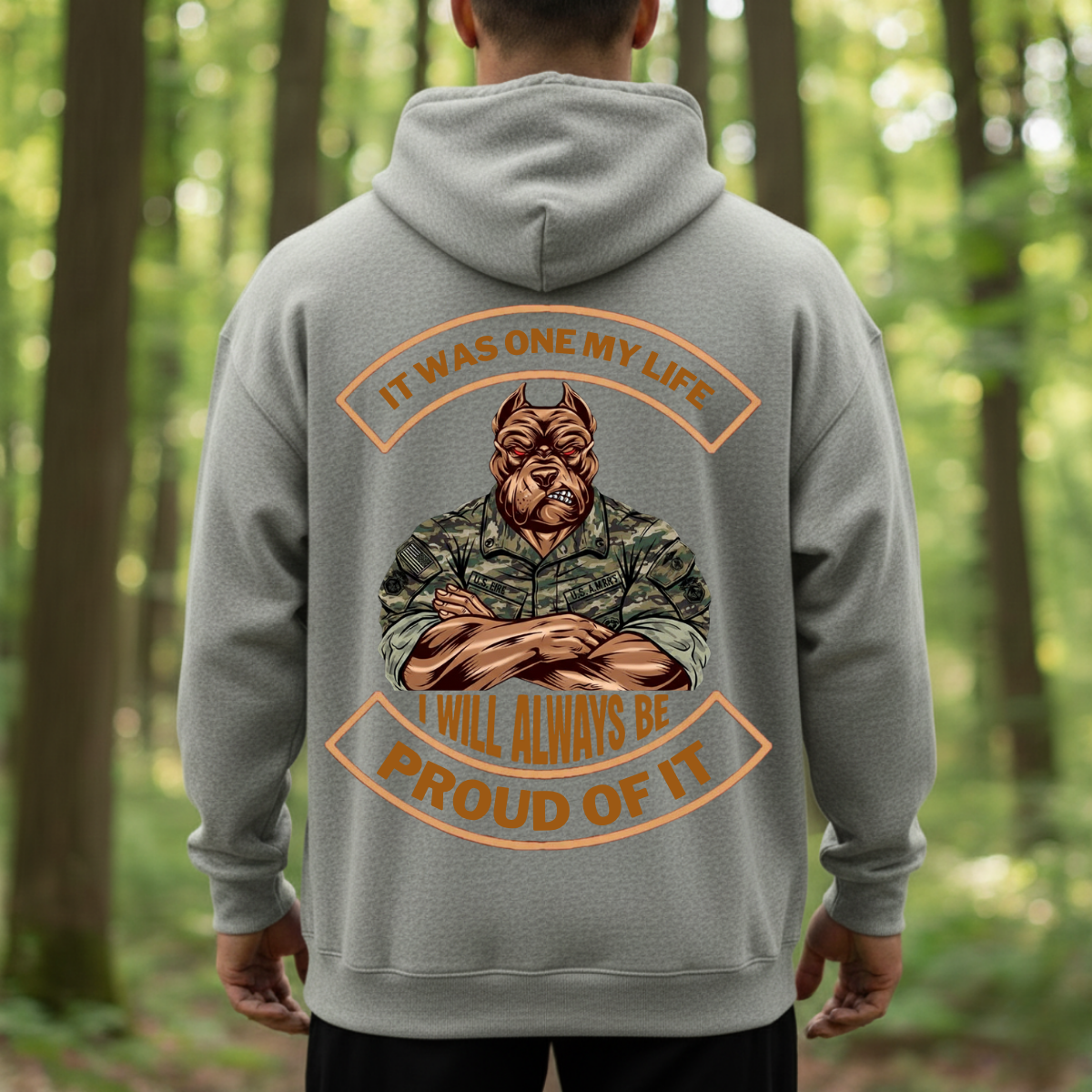 Proud Marine Shirt – Always Be Proud of It – USMC Veteran Gift Tee