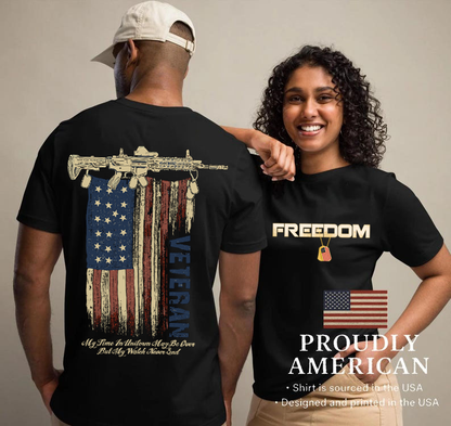 For Veterans Who Still Stand Guard  Proudly American