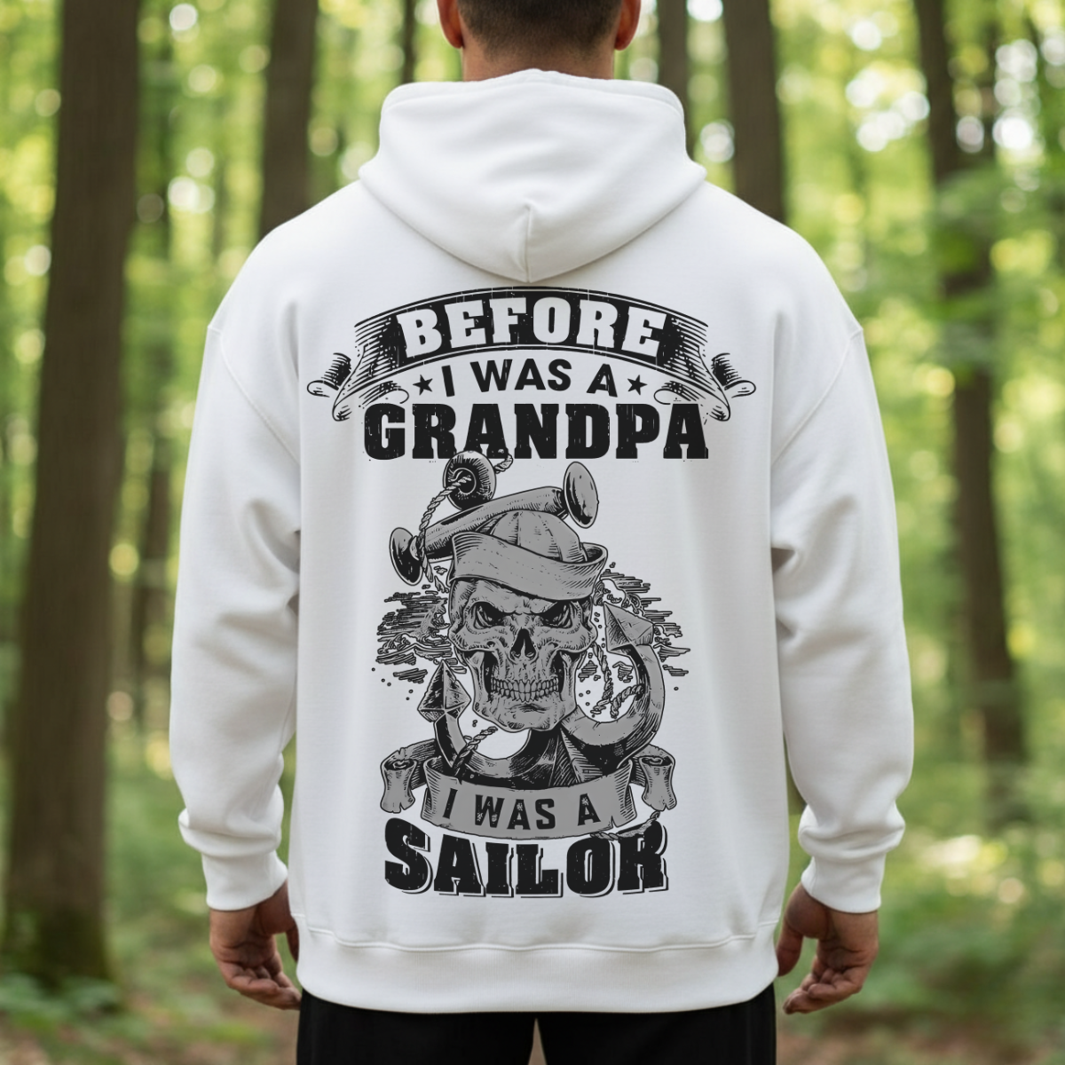 Proud Navy Grandpa Tee – Before I Was A Grandpa, I Was A Sailor