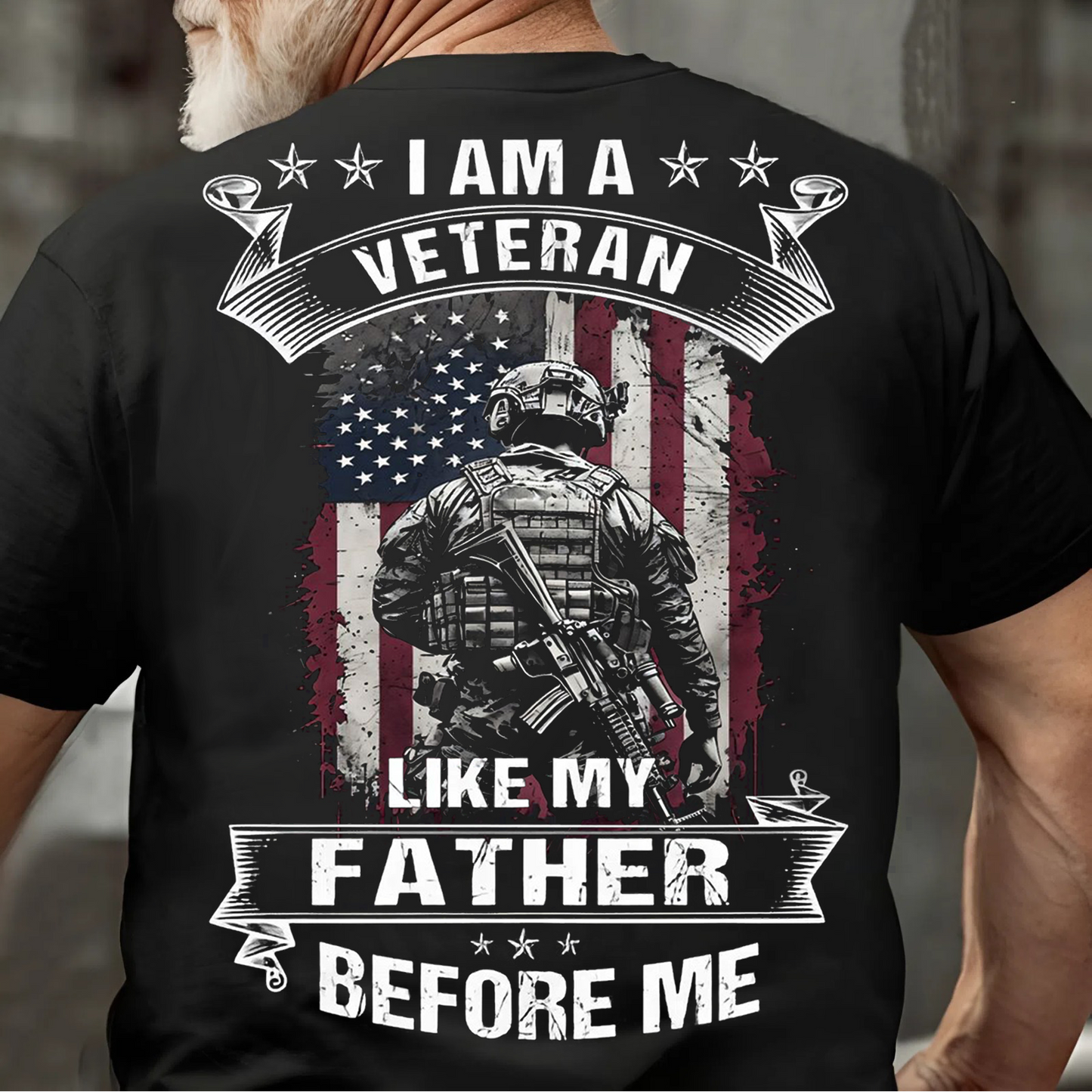 Like My Father Before Me Veteran T-Shirt – A Legacy of Service, Veteran T-shirts as gifts