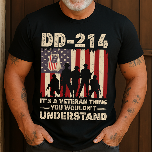DD-214 It's A Veteran Thing You Wouldn't Understand T-Shirt