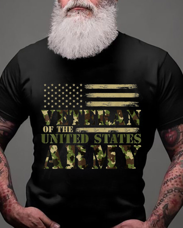 Veteran Of The United States Army Veteran T Shirt