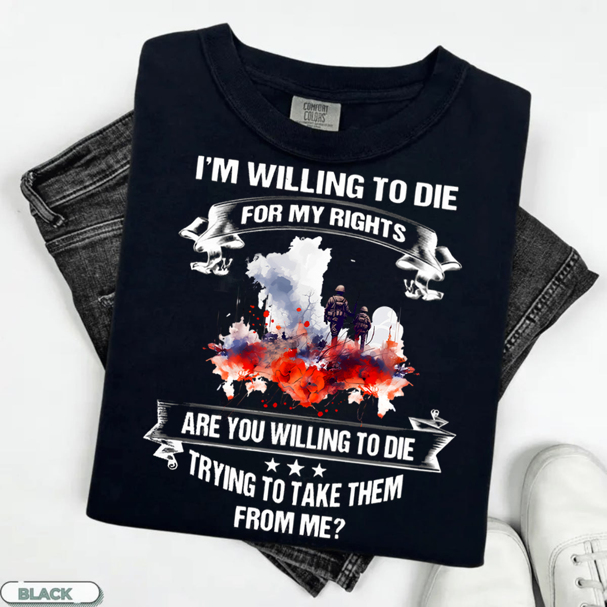 T-shirt for Those Who Stand Up for Their Rights – Ready to Fight for What’s Yours!