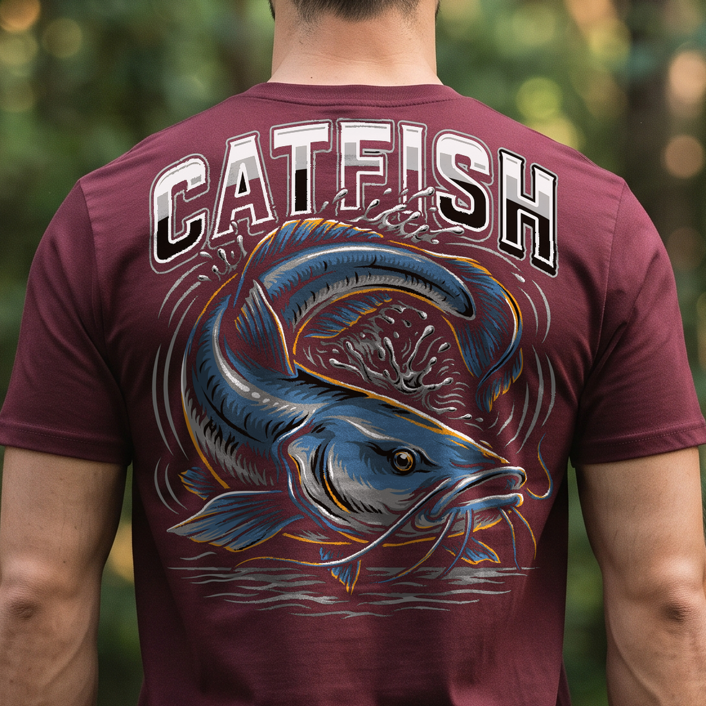 "Catfish" T-Shirt – Fishing Angler Outdoor Gift for Fishermen