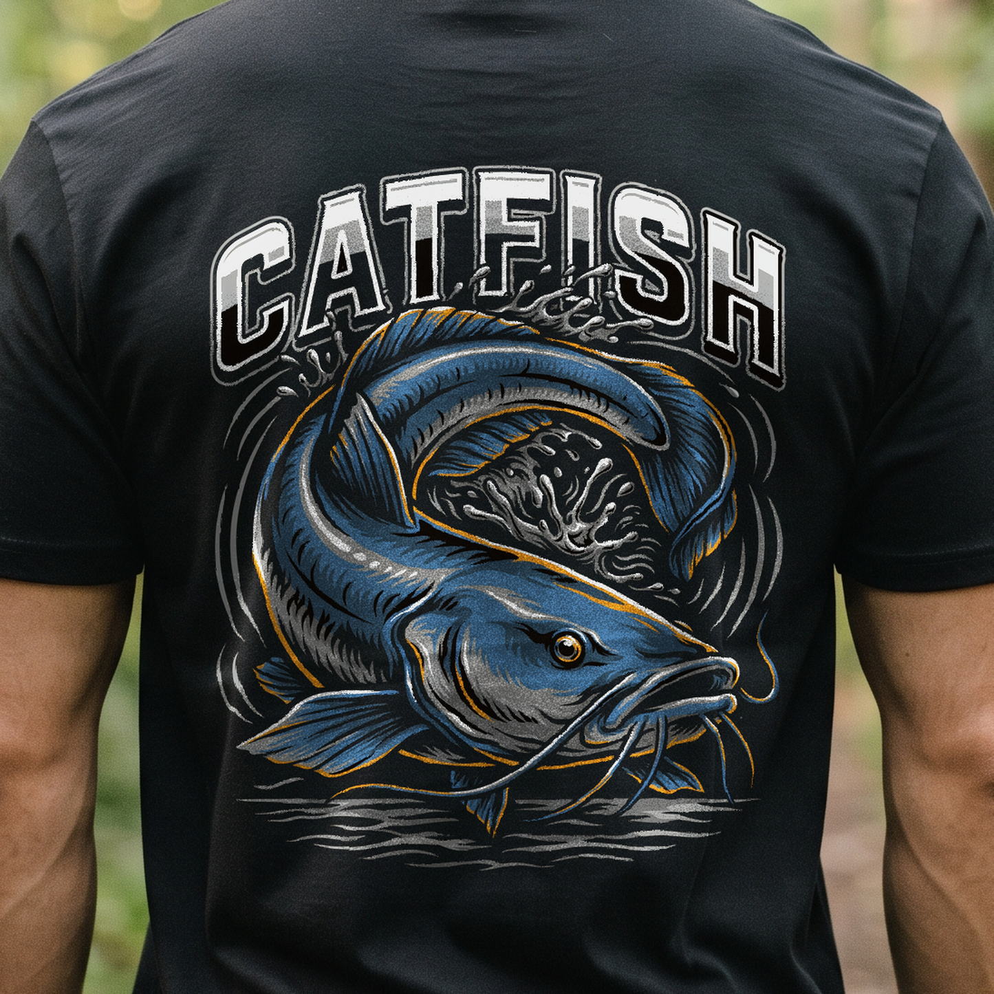 "Catfish" T-Shirt – Fishing Angler Outdoor Gift for Fishermen