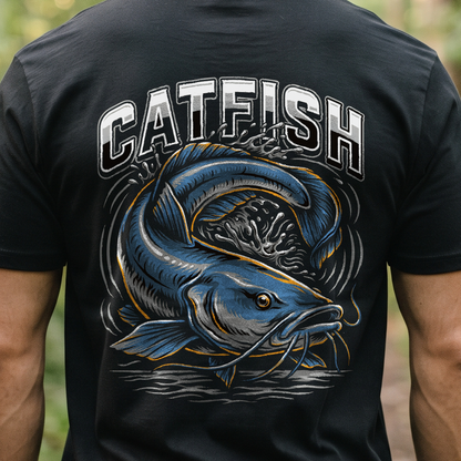 "Catfish" T-Shirt – Fishing Angler Outdoor Gift for Fishermen