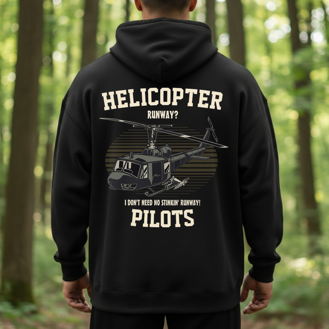 Helicopter Veteran Shirt, Sweatshirt, Hoodie – Funny Runway Quote Military Aviation Veteran Tee