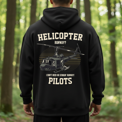 Helicopter Veteran Shirt, Sweatshirt, Hoodie – Funny Runway Quote Military Aviation Veteran Tee