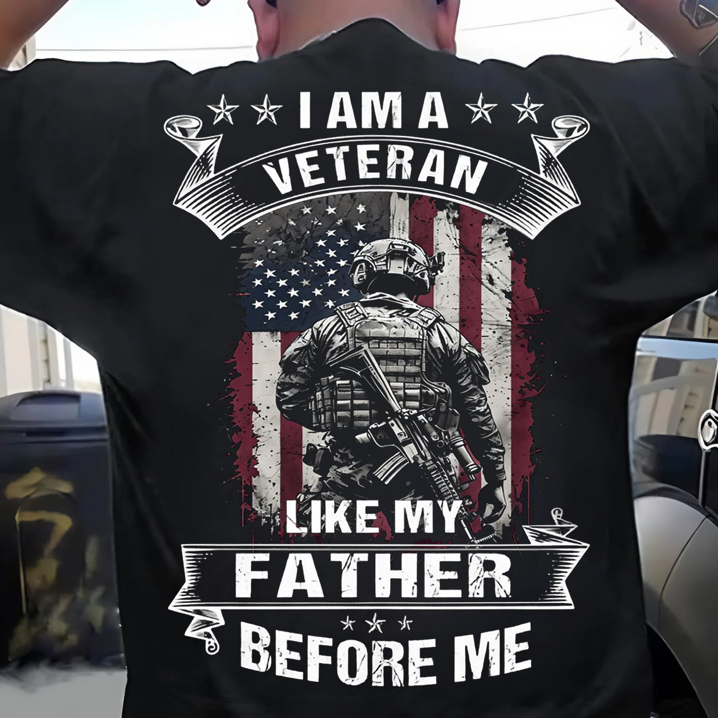 Like My Father Before Me Veteran T-Shirt – A Legacy of Service, Veteran T-shirts as gifts