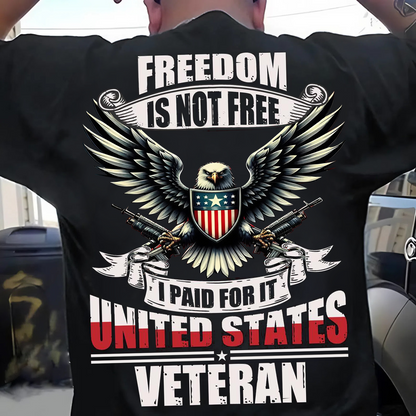 Wearing This Shirt With Pride Because I Fought For What Freedom Truly Means