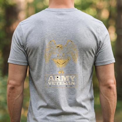 "Army Veteran" T-Shirt – Patriotic Military Veteran Pride Gift for Veterans Day