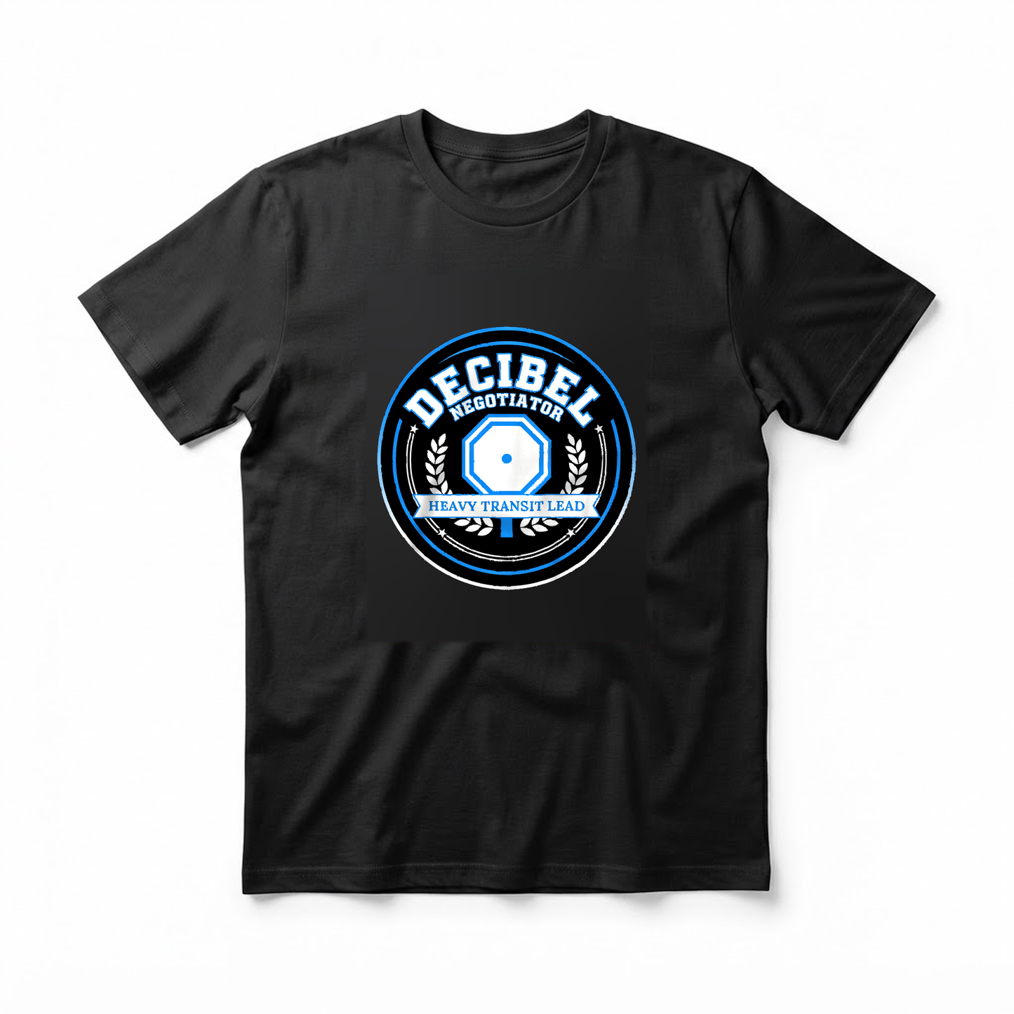 "Decibel Negotiator Heavy Transit Lead" T-Shirt - Funny School Bus Driver Gift for Bus Drivers