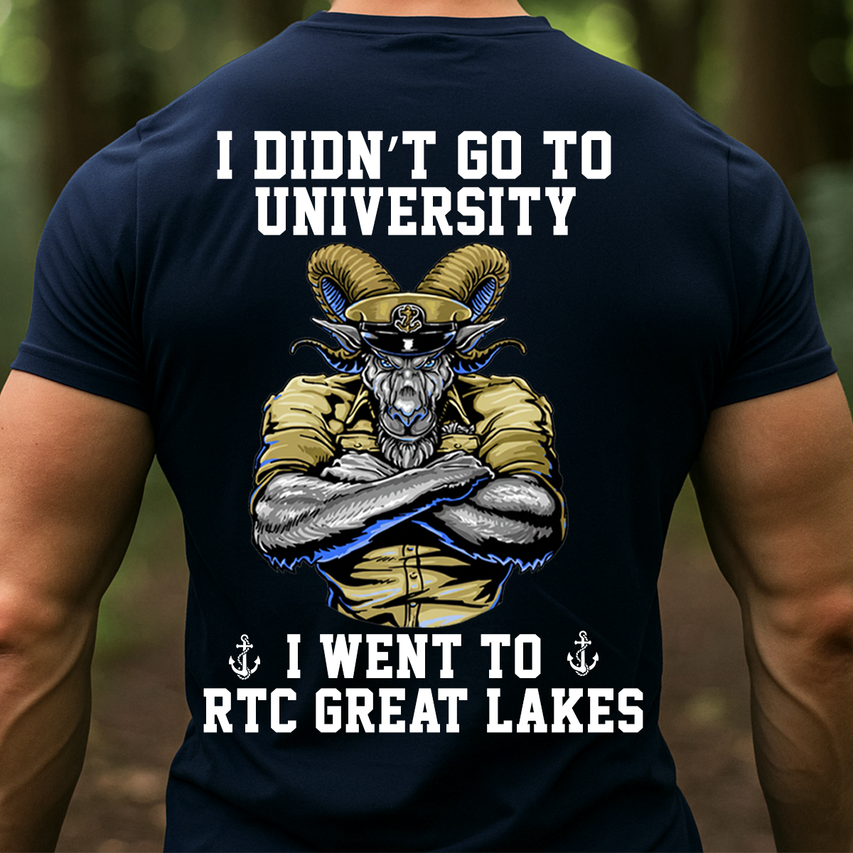 I Didn’t Go to University I Went to RTC Great Lakes Shirt – Proud Sailor Veteran Design Hoodie, Sweatshirt for Veterans