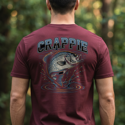 "Crappie" T-Shirt – Fishing Angler Outdoor Gift for Fishermen
