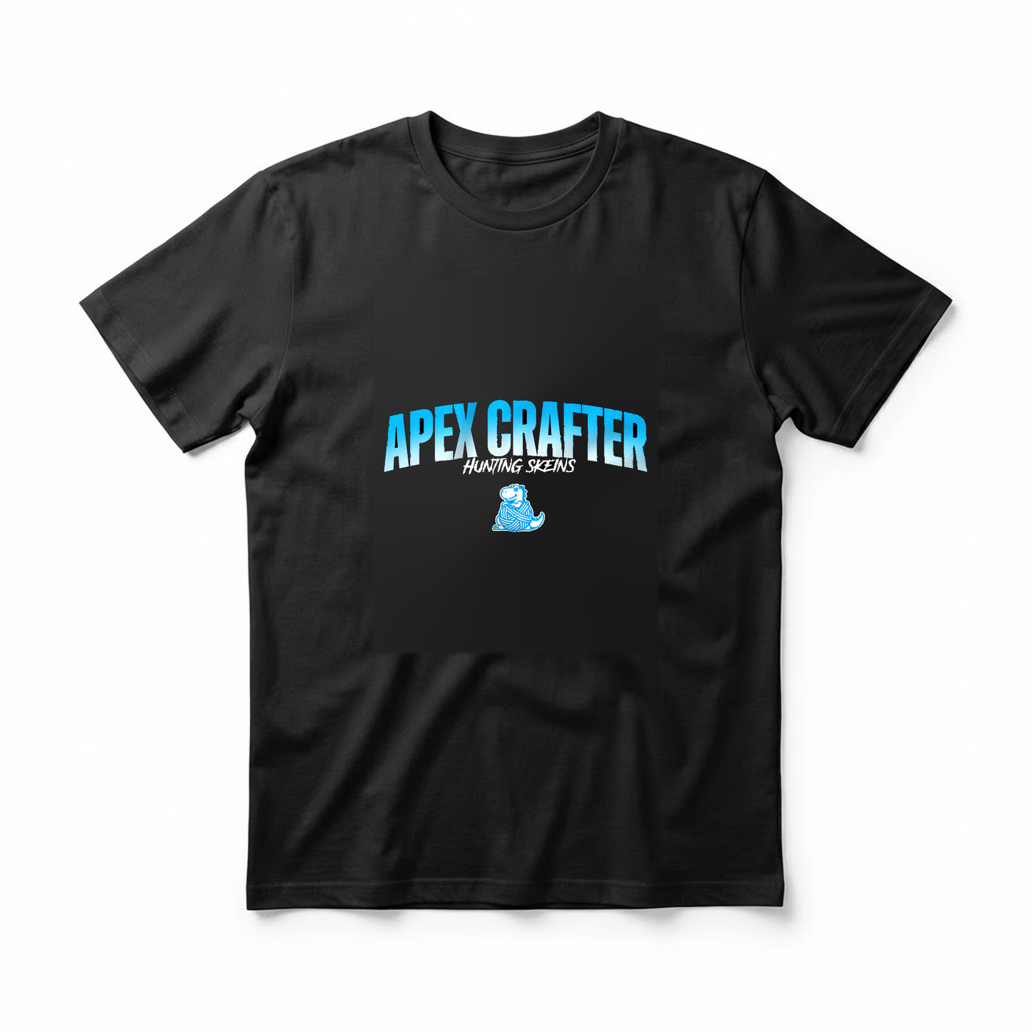 "Apex Crafter Hunting Skeins" T-Shirt - Funny Yarn Stash Gift for Crocheters and Knitters