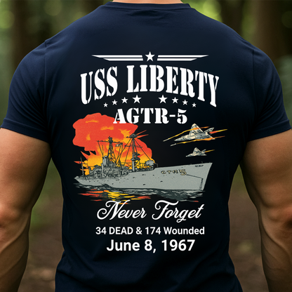 1967 Naval Incident Tribute Shirt, Never Forget Memorial Sweatshirt, Historical Veteran Remembrance Gift