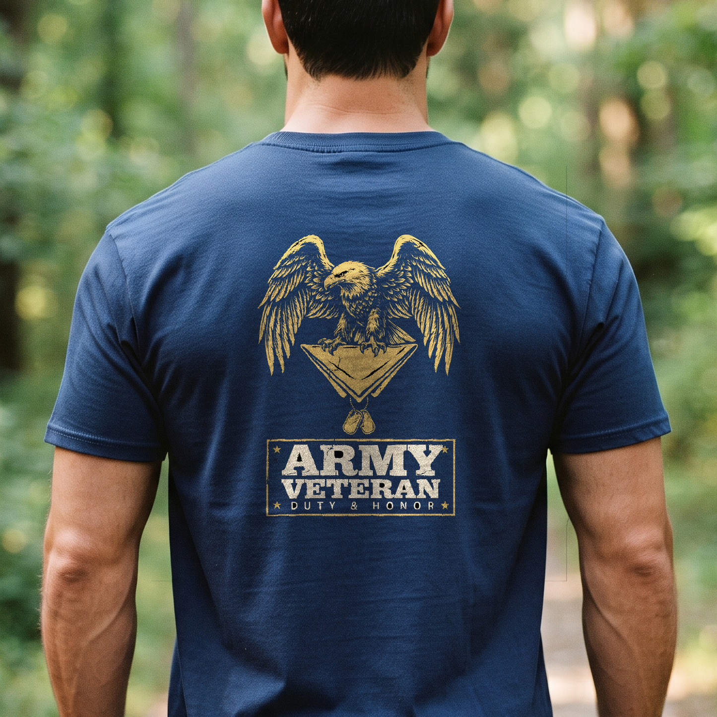 "Army Veteran" T-Shirt – Patriotic Military Veteran Pride Gift for Veterans Day