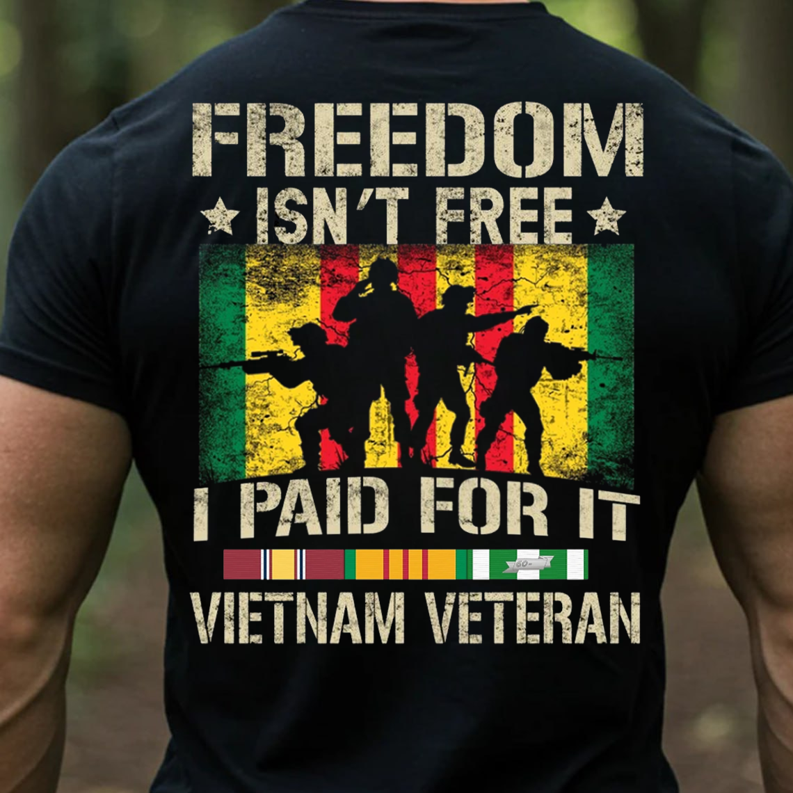 Freedom Isn’t Free Vietnam Veteran Shirt, Sweatshirt, Hoodie – I Paid For It Military Pride Tee, Patriotic Soldier T-Shirt for Veterans Day