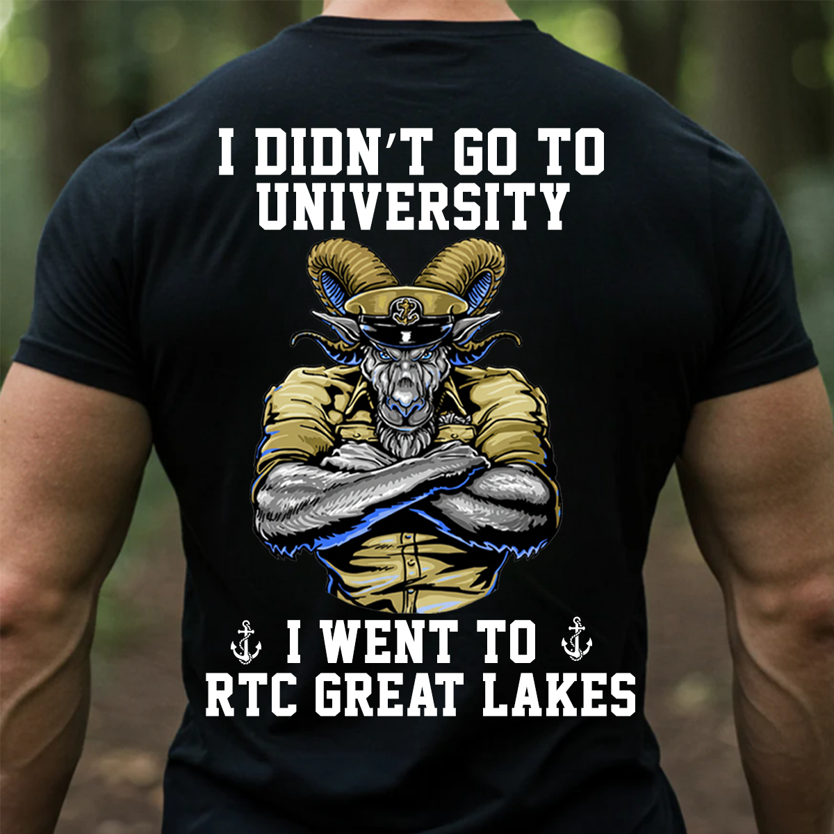 I Didn’t Go to University I Went to RTC Great Lakes Shirt – Proud Sailor Veteran Design Hoodie, Sweatshirt for Veterans