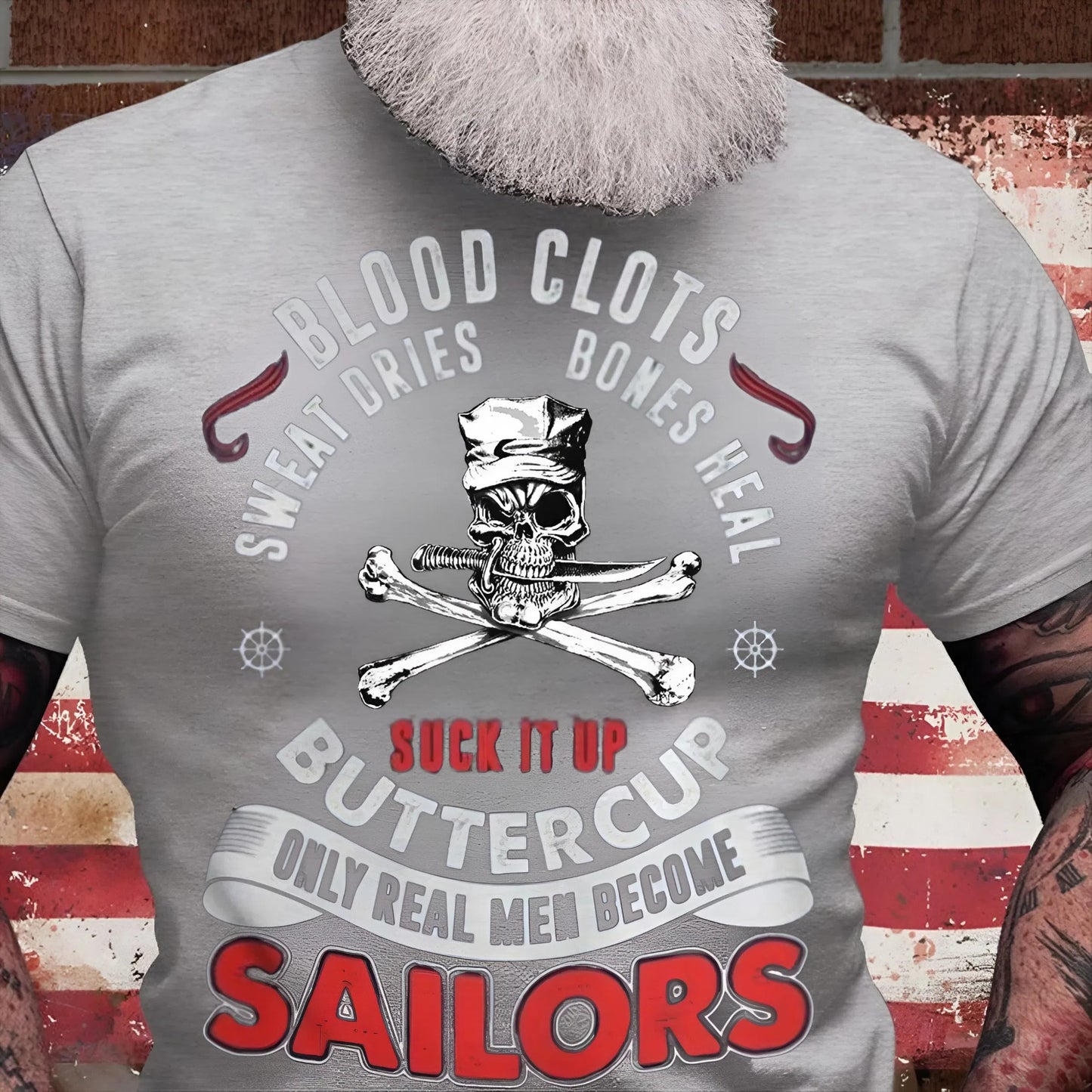 U.S Veteran Shirt - Only Real Men Became Sailor - Proud Sailor