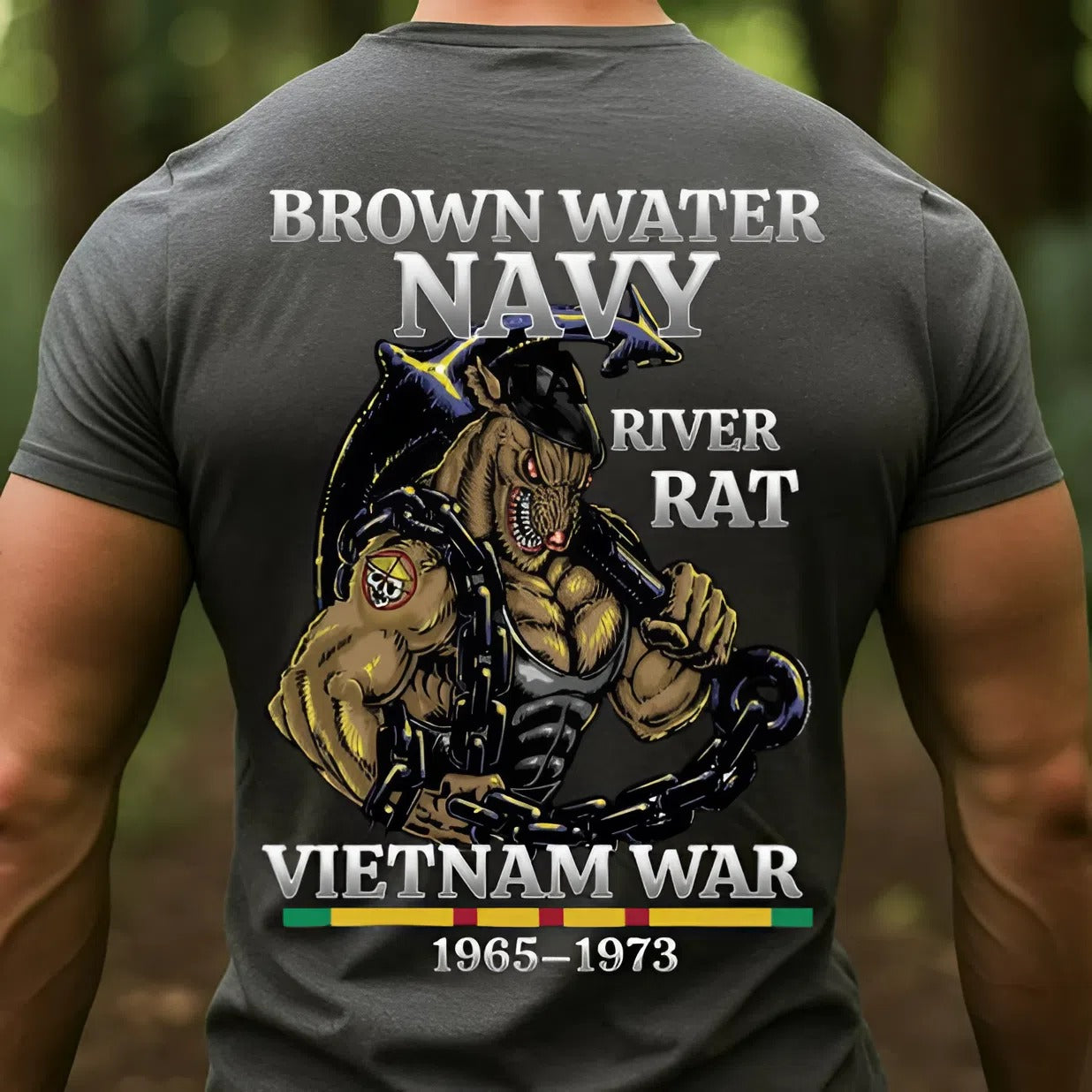 Brown Water Navy River Rat Vietnam War Shirt – U.S. Navy River Warriors 1965–1973, Gift for Veterans Day