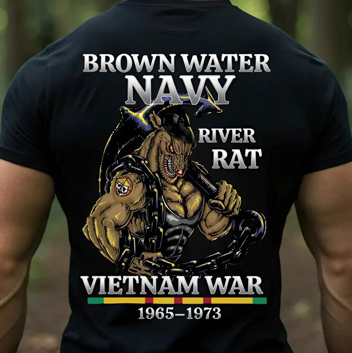 Brown Water Navy River Rat Vietnam War Shirt – U.S. Navy River Warriors 1965–1973, Gift for Veterans Day