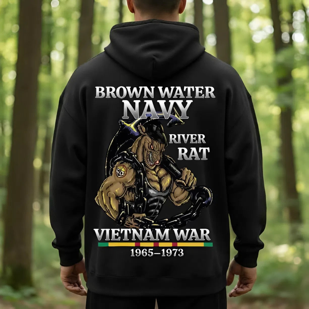 Brown Water Navy River Rat Vietnam War Shirt – U.S. Navy River Warriors 1965–1973, Gift for Veterans Day