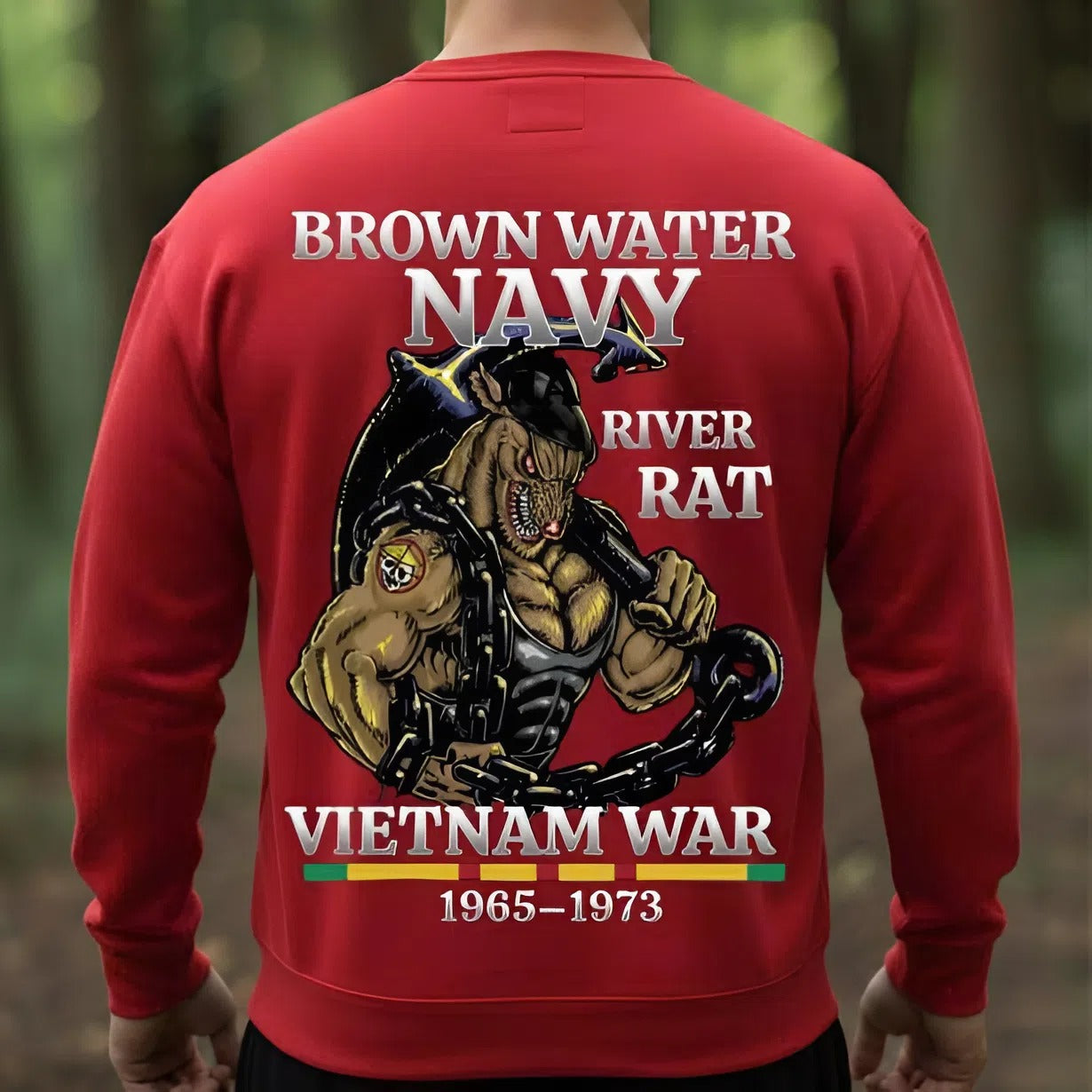 Brown Water Navy River Rat Vietnam War Shirt – U.S. Navy River Warriors 1965–1973, Gift for Veterans Day