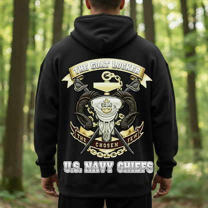 The Goat Locker U.S. Navy Chiefs Shirt, The Chosen Few, Gift for Veterans Day