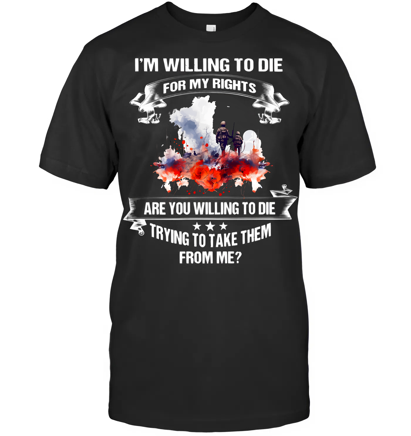 T-shirt for Those Who Stand Up for Their Rights – Ready to Fight for What’s Yours!