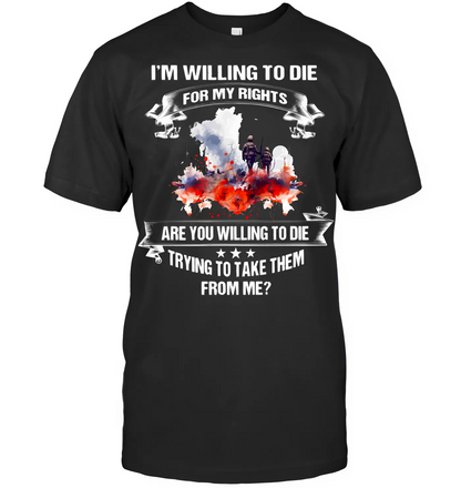 T-shirt for Those Who Stand Up for Their Rights – Ready to Fight for What’s Yours!
