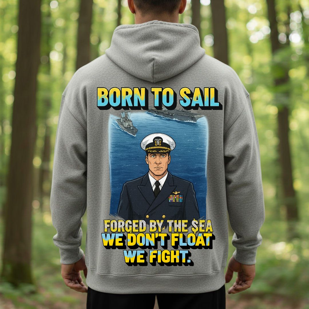 Proud U.S. Navy Veteran Shirt – Born to Sail, Forged by the Sea