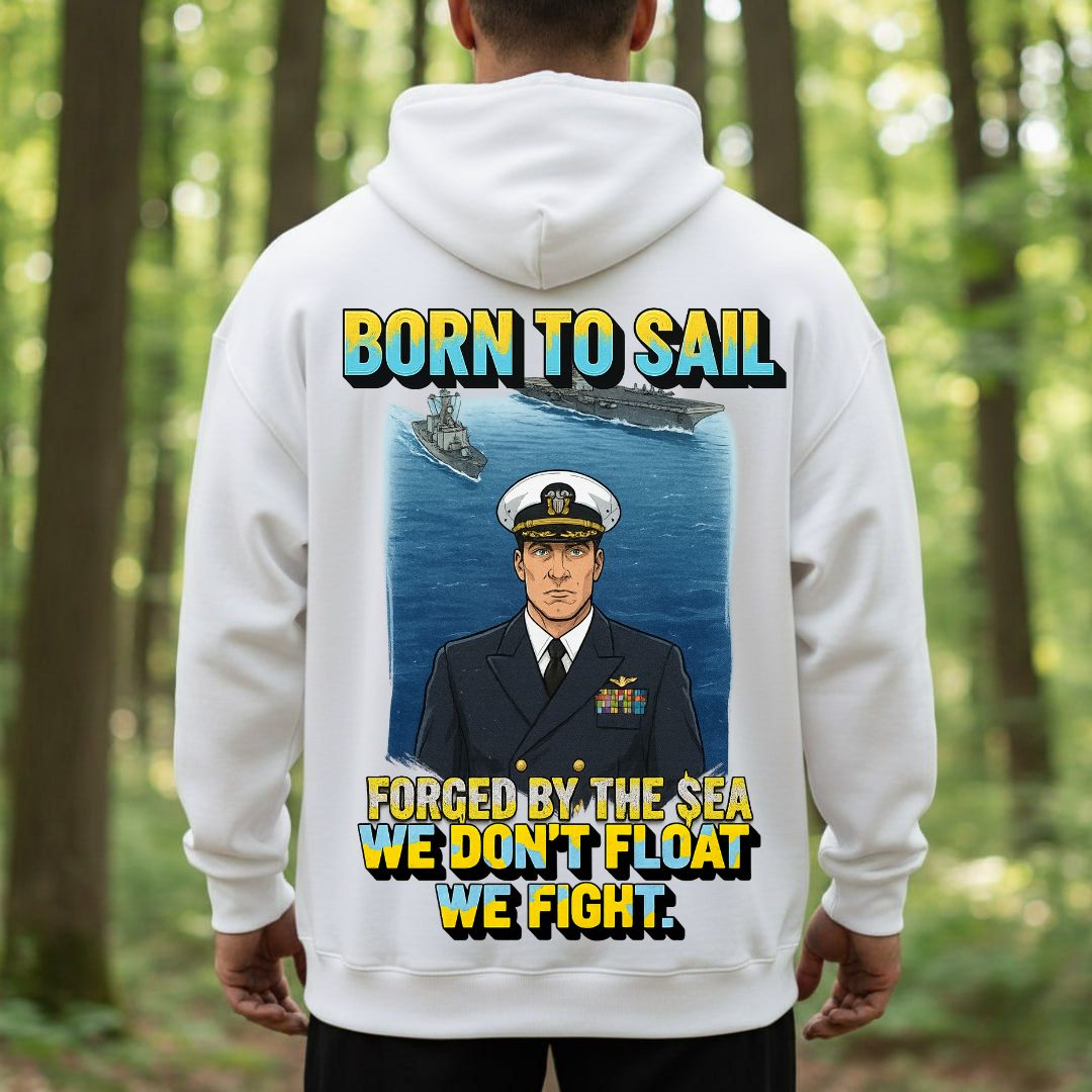 Proud U.S. Navy Veteran Shirt – Born to Sail, Forged by the Sea