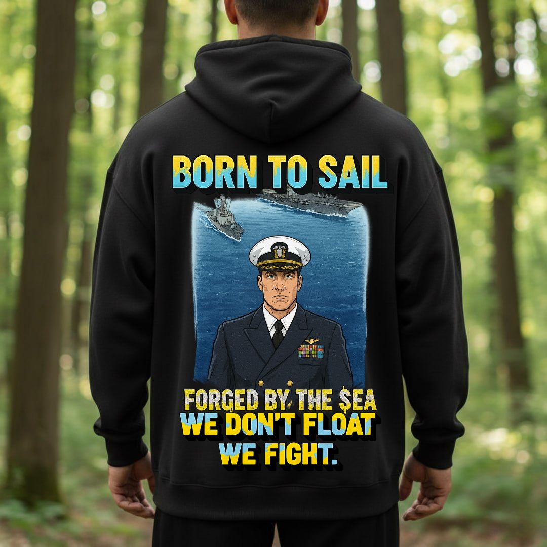 Proud U.S. Navy Veteran Shirt – Born to Sail, Forged by the Sea