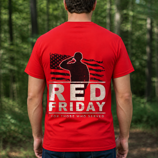 "Red Friday" T-Shirt – R.E.D. Friday Remember Everyone Deployed Military Gift