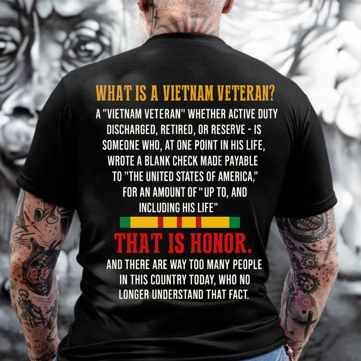 "What is a VietNam Veteran" T-Shirt, Patriotic Military Edition, Perfect Gift for Veterans Day