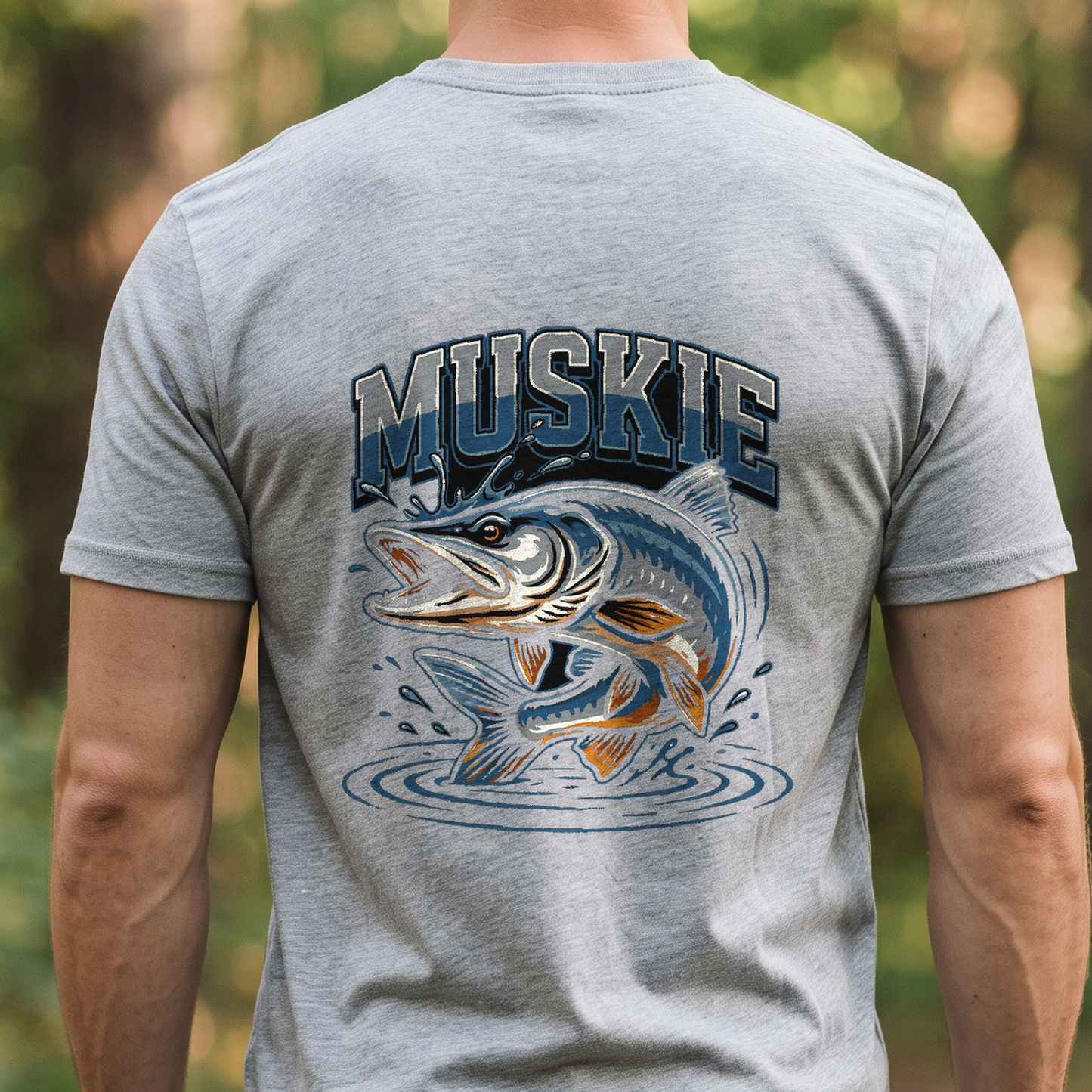 "Muskie" T-Shirt – Fishing Angler Outdoor Gift for Fishermen